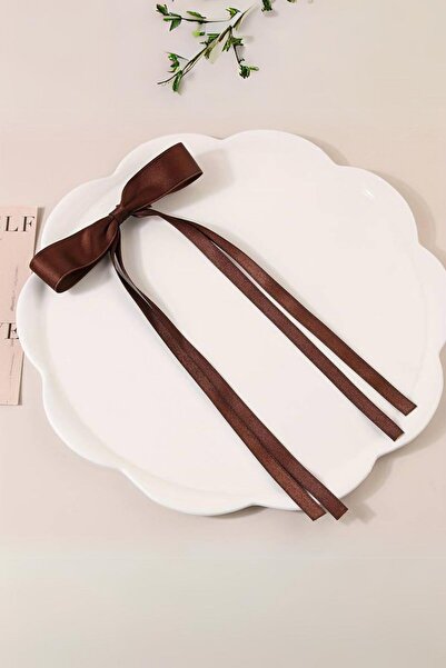 Diloshtrend Design Kahve Çift Kuyruklu Fransız Fiyonk Toka