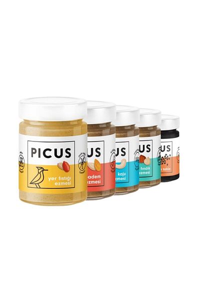 picus Black Tahini Natural Pastes Introductory Package