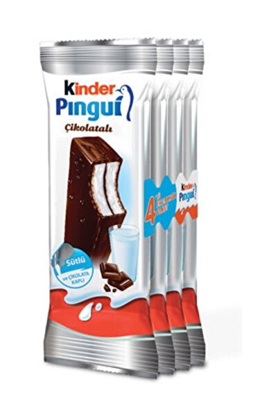 Kinder 30 Adet Pingui Süt Dilimi Çikolatalı