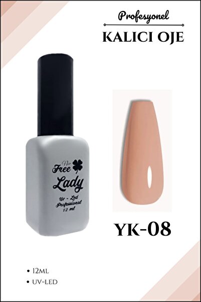 FREELADY Kalıcı Oje Uv-led 12ml Nude Yk-08