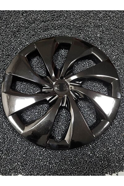 YILAPJANT Toyota Corolla Jant Kapağı 16 Inç Siyah Renkli Kırılmaz Esnek 4 Adet