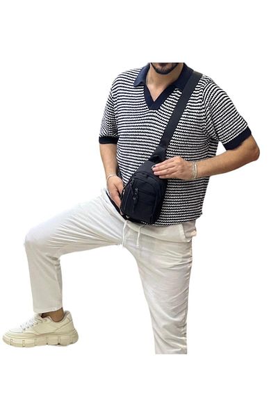 KIRASE Geantă de umăr încrucișată impermeabilă unisex - Geantă de corp model casual și sport