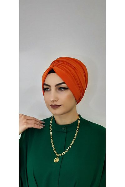 R&S modibone Orange Hijab Swimmer - DESIGN Bonnet, Hasema and Swimsuit Compatible
