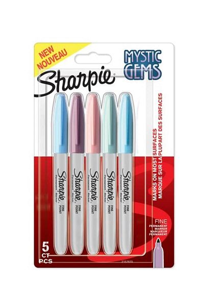 Sharpie Httphop Fine Permanent Permanent Marker, Mystic Gems, Pack of 5 Newdesingshop 1092444