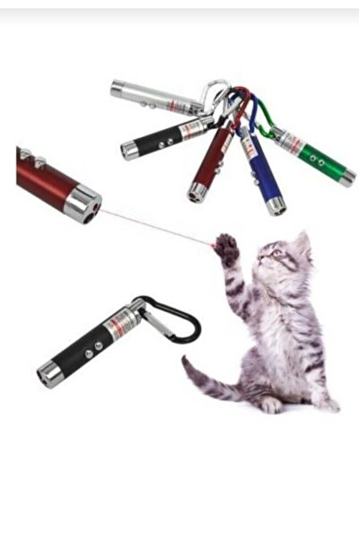 Dalian Home DALİAN HOME Cat Toy Laser 33 Function Keychain