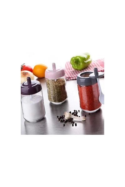 Kosova Nrs920 212 Cc - Spice Holder with Glass Spoon