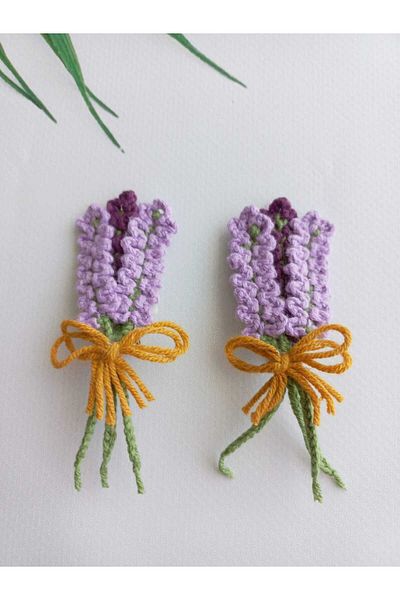 Kadın Girişimciler Atölyesi Bumbac Handmade Model Lavanda - Set 2 Catarame