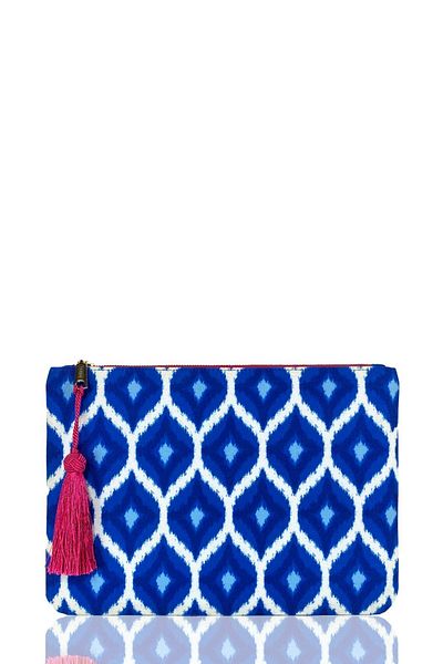 FARBAG Ikat Premium Women's Portfolio - Turquoise