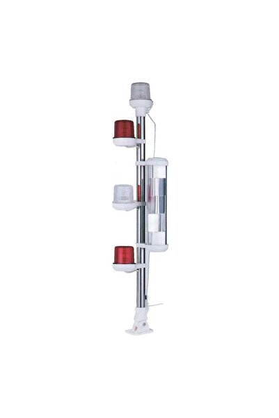 Saray Işıklı Bayrak Direği Arıza Fenerli + Radar Refl. 72 Cm