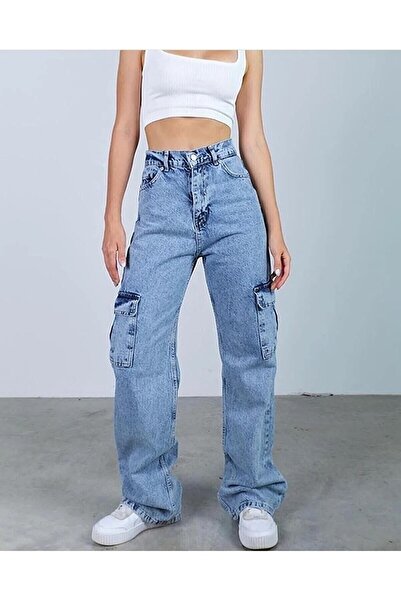 Lixera Wendey Snow Wash, cu talie foarte înaltă, din lycra, cu buzunar cargo,...