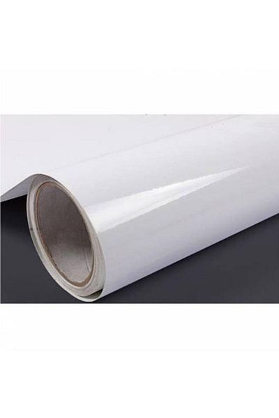 AUTOFOLYO Bright White Adhesive Foil 75 Cm-10 Meters