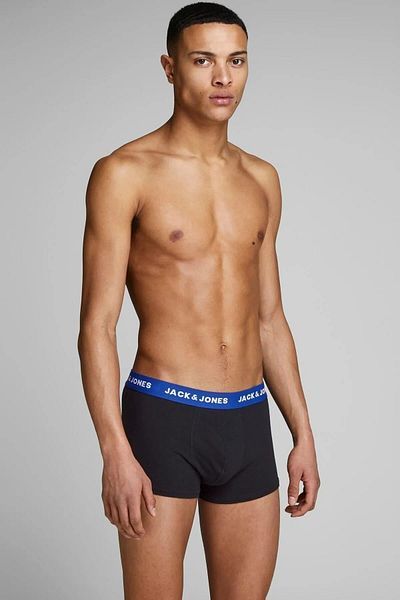 Jack & Jones Πακέτο 5 Μικτά Εσώρουχα Boxer Shorts - Μαύρο Navy