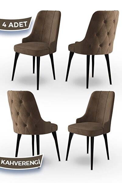 Canisa Maya Serisi, 1.sınıf Babyface Ithal Kumaş Sandalye , Siyah Gürgen Ayak...