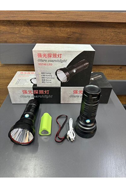 zirve elektromarket GLARE SEARCHLİGHT POLİCE FENER SST40 LED