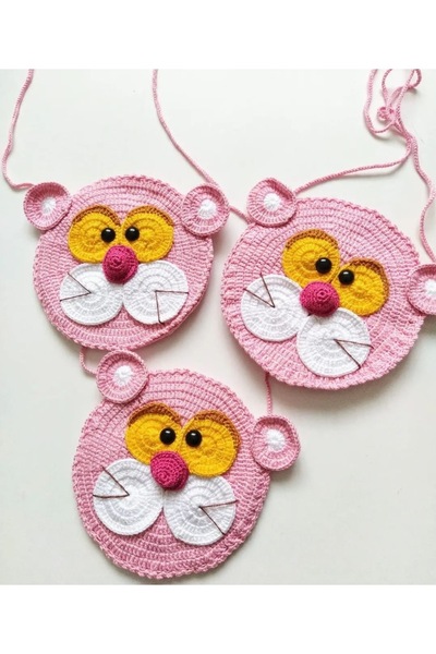 Tasarı Sanatı Geantă cu design special pentru fetiță-copil cu figurine de ani...