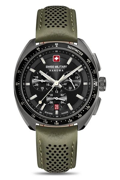 Swiss Military Smwgc 0003340   Steel Men's Wrist Watch