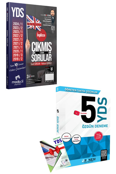 Modadil Yayınları 2024 Modadil Yds Fasikül Çıkmış Sorular Panem Yds Video Çöz...