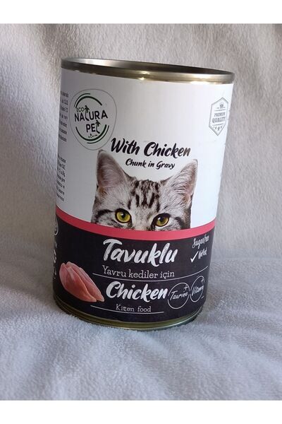 natura Eco Pet Tavuklu Yavru Konserve Kedi Maması 400 Gr.