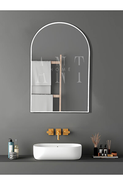 ant home asimetrik ayna, dekoratif ayna, duvar aynası banyo aynası holl aynası