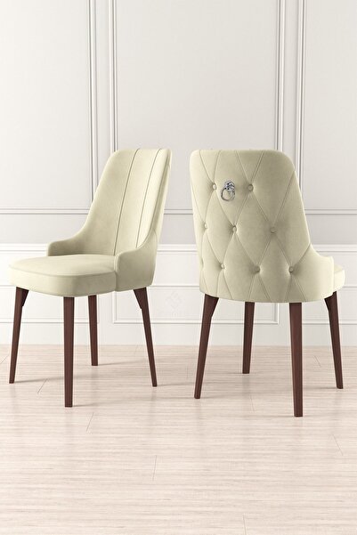 Canisa Concept Enoa Serisi, 1.sınıf Babyface Ithal Kumaş Krem Sandalye,ceviz ...