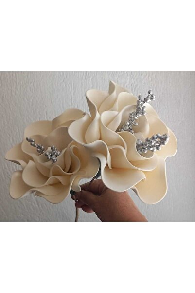 kutmen حزمة مزدوجة مصنوعة يدويًا من اللاتكس أو زهرة مزهرية إيفا (زهرة صناعية)