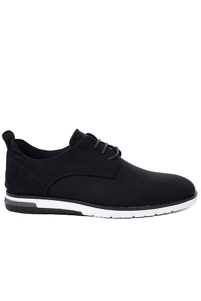 CONTEYNER 206 Suede Black Nubuck Men's Daily Casual Shoes