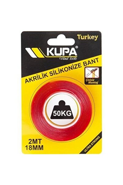 Genel Markalar Çift Taraf Yapışkanlı Band Bant 19 Mm X 2 Mt Silikonize (bant)