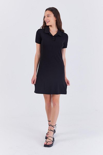 Le Savu Premium Modal Fabric - SHILSEE Polo Collar Dress