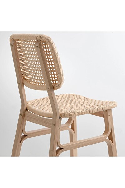 IKEA AKDENİZ BAMBU AHŞAP SANDALYE