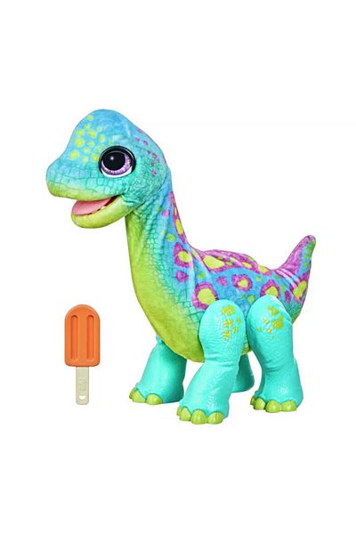 FurReal Sam the Bronto Interactive Dinosaur - Fur Real Snackin F1739