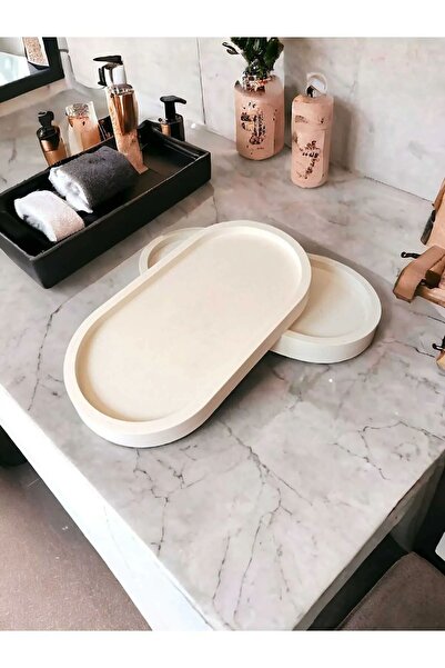 andela Oval Tepsi Silikon Mum Kalıbı