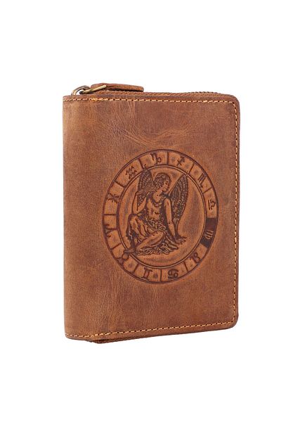 Greenburry Vintage zodiac wallet leather 10 cm