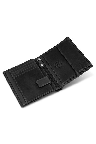 BUGATTI Valencia Geldbörse RFID Schutz Leder 10 cm