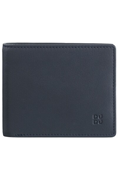 DUDU Geldbörse RFID Leder 11 cm