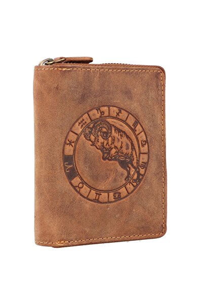 Greenburry Vintage Sternzeichen Geldbörse Leder 10 cm