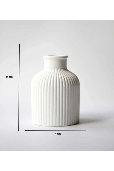 andela İskandinav Silindir Vazo Silikon Mum Kalıbı