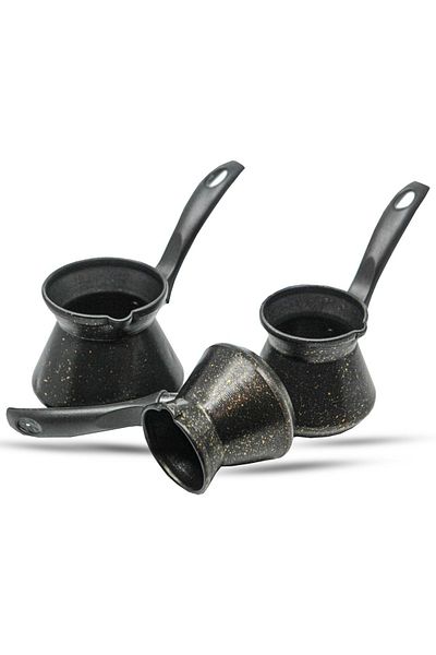 ANTEPSEPETİ Granite Coffee Pot Set of 3