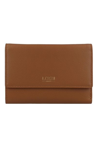L.CREDI Evelyn Geldbörse RFID Leder 14,5 cm