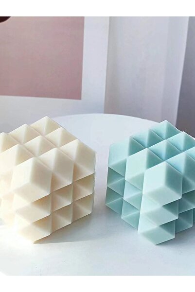 andela Prizma Bubble Silikon Mum Kalıbı