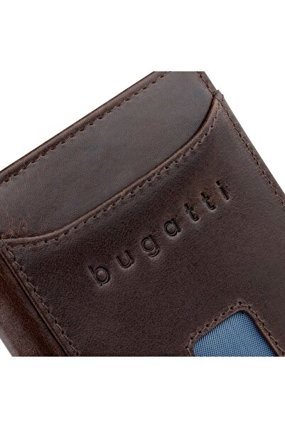 BUGATTI Secure Slim Wallet RFID protection Leather 8 cm