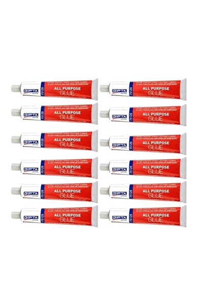 Gıpta Çok Amaçlı Yapıştırıcı 90 Gram (F5120) 12 Adet