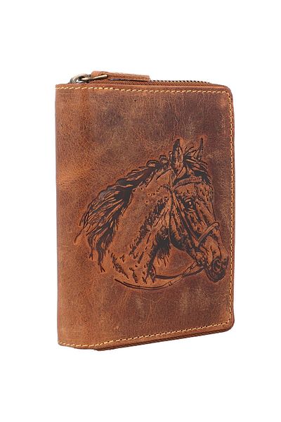Greenburry Vintage zodiac wallet leather 10 cm