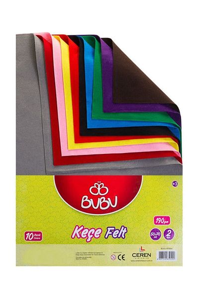 Bubu 50x70 Cm Felt 10 Colors K.e
