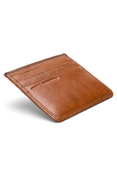 Farmhood Memphis Credit card case RFID protection Leather 10 cm