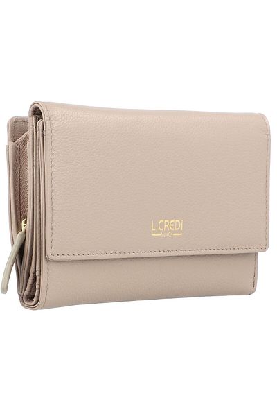 L.CREDI Evelyn wallet RFID leather 14.5 cm