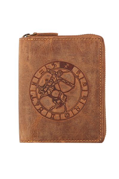 Greenburry Vintage zodiac wallet leather 10 cm