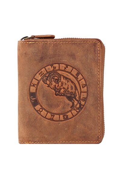 Greenburry Vintage Sternzeichen Geldbörse Leder 10 cm