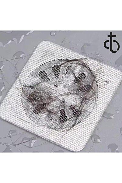SARFEX 10 lu Lavabo Süzgeci Banyo Gider Süzgeci Sineklik Tamir Kiti Telli Gider Saç Toplayıcı