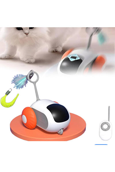charmerprincesses otomotik şarjlı kedi oyuncağı uzaktan kumandalı evcil hayva...