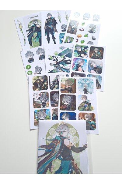 Yenaplanner مجموعة ملصقات جينشين إمباكت الهيثم